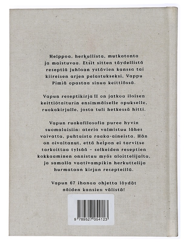 Vapun reseptikirja. II - Pimiä, Vappu - Ruokakirjat - 10105433319 - 1