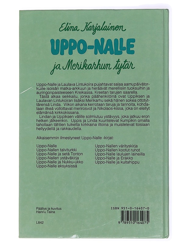 Uppo-Nalle ja merikarhun tytär - Karjalainen, Elina - Lastenkirjat - 10105433344 - 1