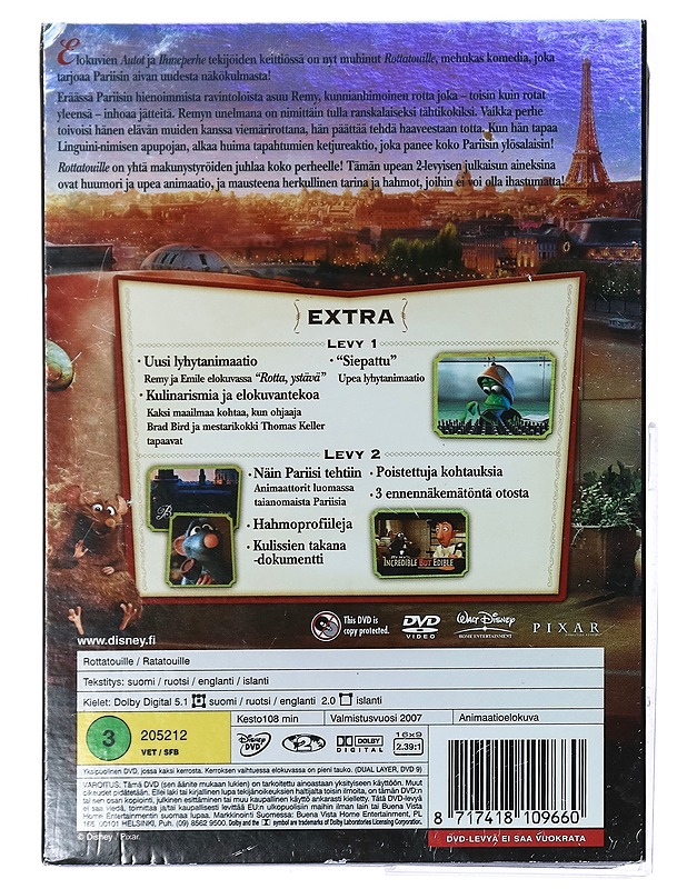 Rottatouille - DVD - DVD-elokuvat - 10105433351 - 1