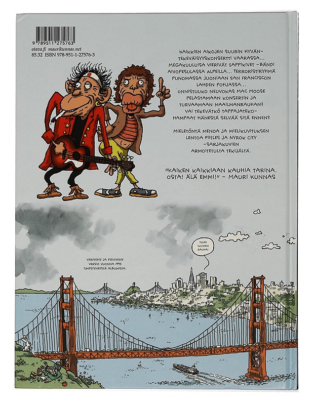 Mac Moose ja Jagge Migreenin tapaus - Mauri Kunnas - Sarjakuvat - 10105433375 - 1