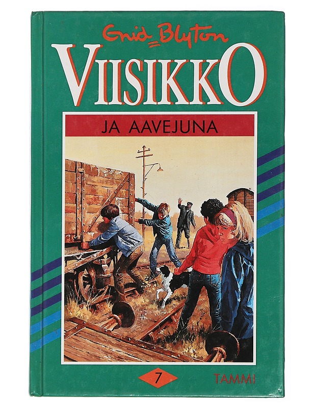 Viisikko ja aavejuna - Blyton, Enid - Jännitys ja dekkarit - 10105433376 - 0