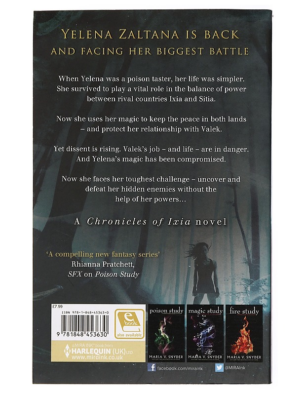 Shadow Study - Maria V. Snyder - Romaanit ja novellit - 10105433396 - 1