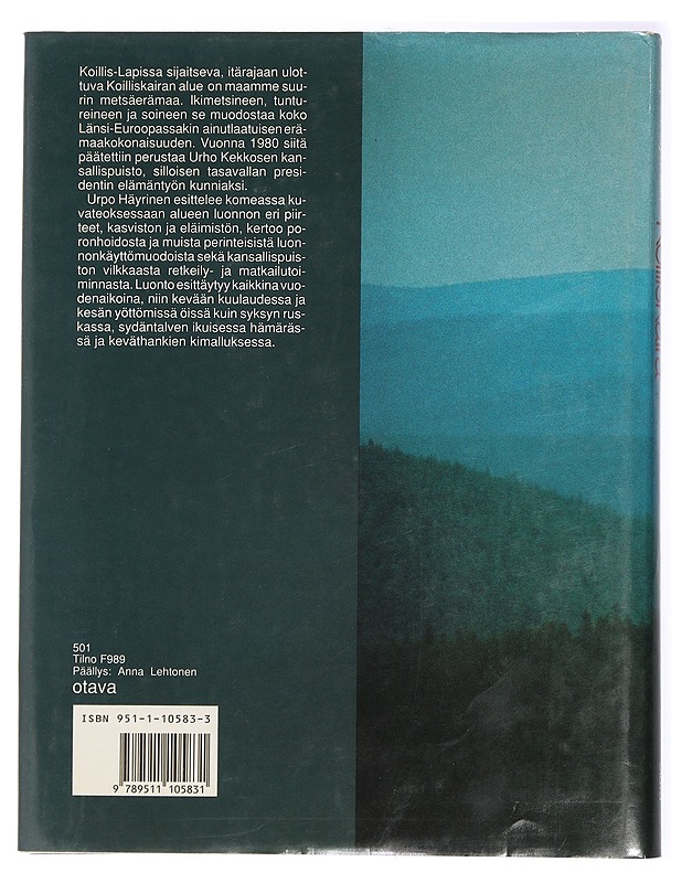 Koilliskaira : Urho Kekkosen kansallispuisto - Häyrinen, Urpo - Tietokirjat ja oppaat - 10105433398 - 1