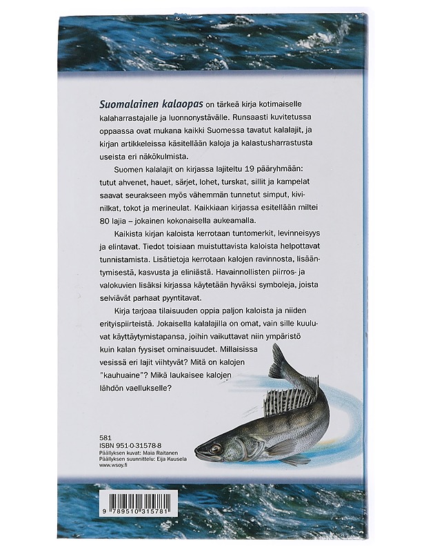 Suomalainen kalaopas - Lehtonen, Hannu - Harrastekirjat - 10105433406 - 1