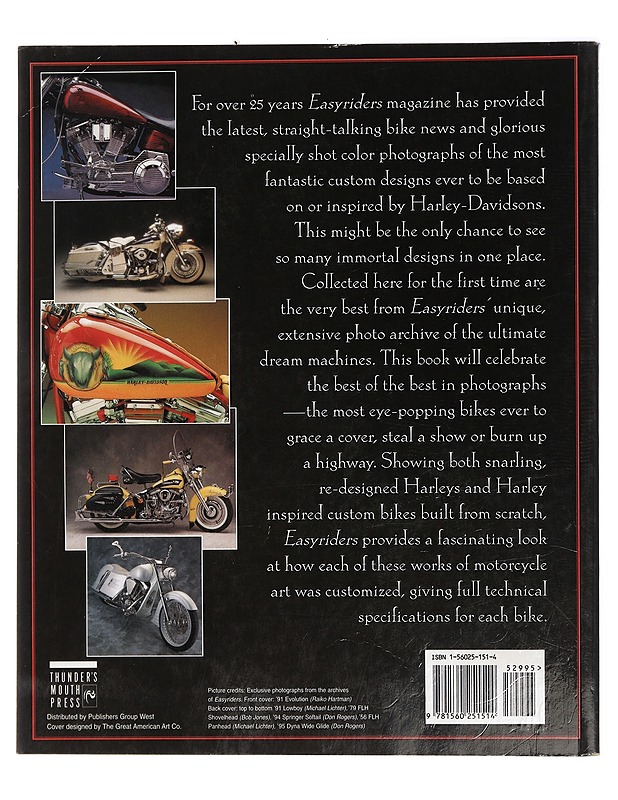 Easyriders : Ultimate Custom Bikes - Ball, K. Randall - Tietokirjat ja oppaat - 10105433425 - 1