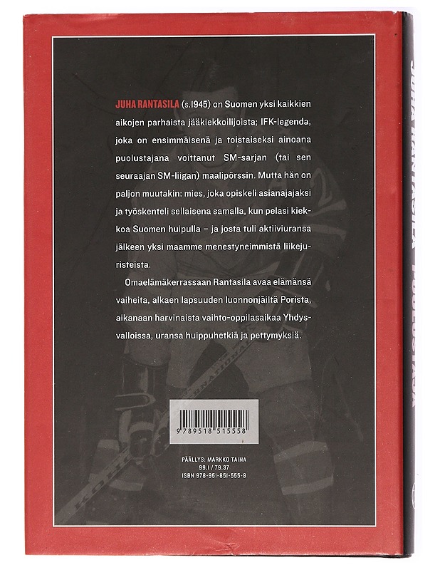 Puolustaja : jääkiekkoa ja juridiikkaa - Juha Rantasila - Elämäkerrat ja muistelmat - 10105433457 - 1