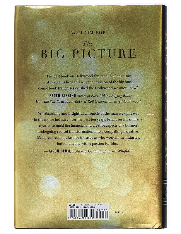 The big picture: The fight for the future of movies - Ben Friz - Musiikki- ja elokuvakirjat - 10105433459 - 1