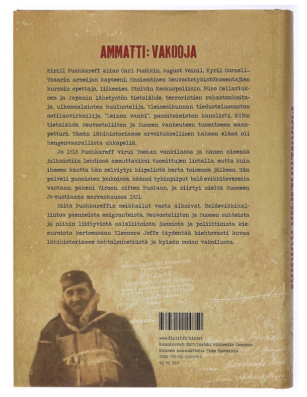 Mannerheimin kuriiri : Kirill Pushkareffin arvoituksellinen elämä - Eleonora Joffe - Elämäkerrat ja muistelmat - 10105433466 - 1