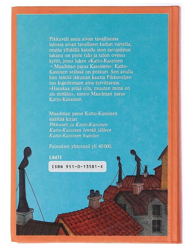 Maailman paras Katto-Kassinen - Lindgren, Astrid - Lastenkirjat - 10105433484 - 1