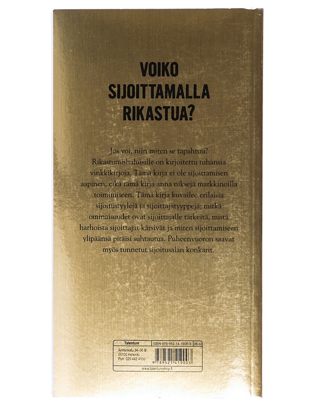 Sijoittamalla miljonääriksi - Parviainen, Antti - Tietokirjat ja oppaat - 10105433495 - 1