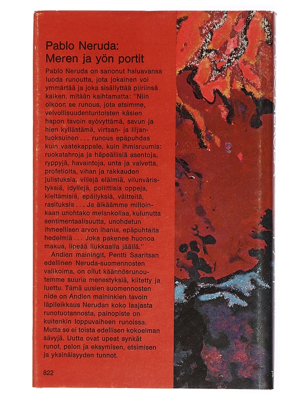 Meren ja yön portit : runoja 1924-1973 - Neruda, Pablo - Runot ja näytelmät - 10105433513 - 1