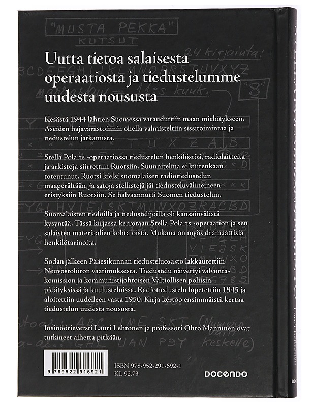 Stella Polariksen perintö - Manninen, Ohto - Historiakirjat - 10105433549 - 1