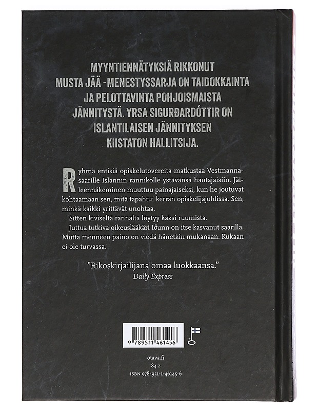 Musta jää : Muistan sinut - Yrsa Sigurðardóttir - Jännitys ja dekkarit - 10105433553 - 1