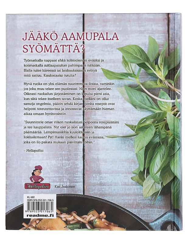 Ruokapäivä remonttiin - Jaakonen, Kati - Ruokakirjat - 10105433599 - 1