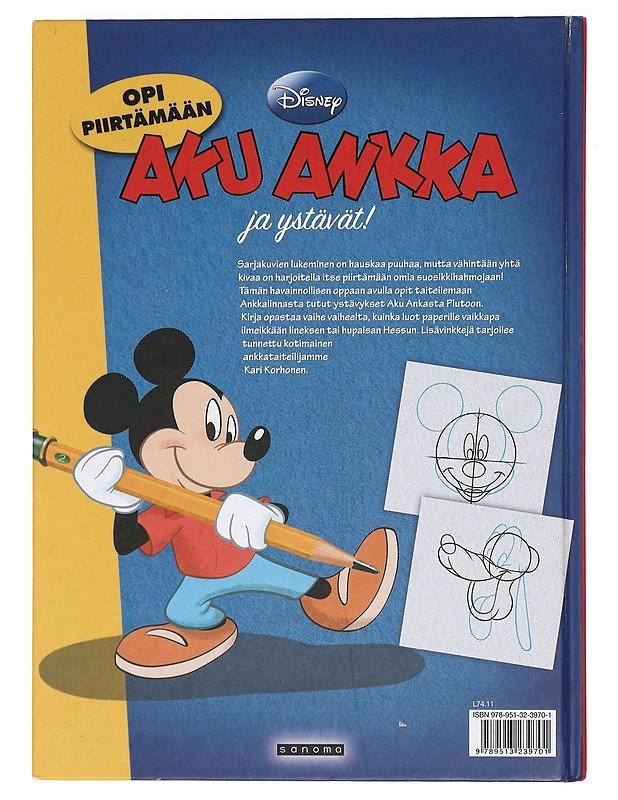 Opi piirtämään Aku Ankka ja ystävät! - Loter, John - Lastenkirjat - 10105433603 - 1