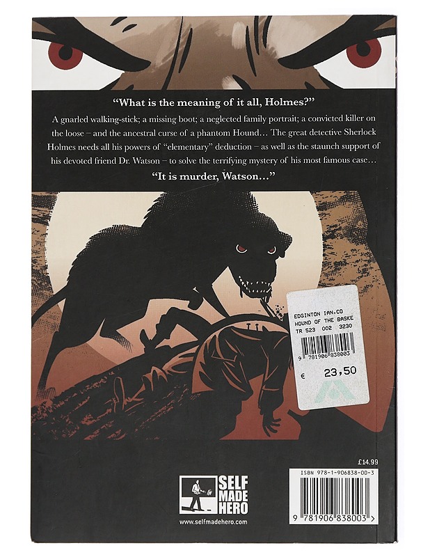 The hound of the Baskervilles - Culbard, I. N. J. - Sarjakuvat - 10105433623 - 1