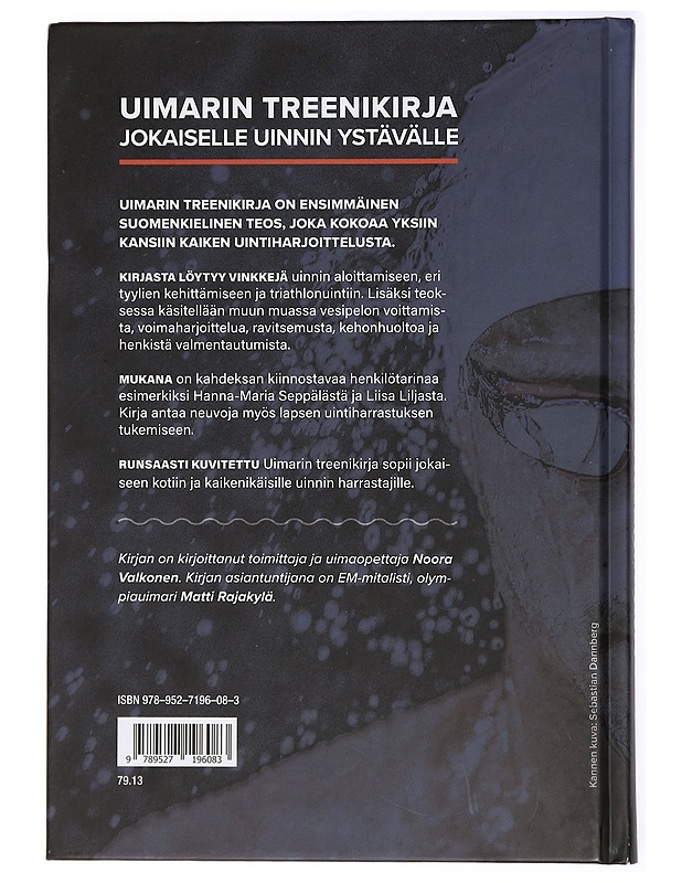 Uimarin treenikirja - Valkonen, Noora - Harrastekirjat - 10105433632 - 1