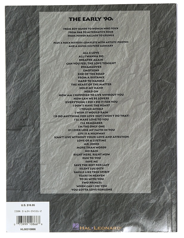 The History of Rock : Early '90s - Tietokirjat ja oppaat - 10105433641 - 1