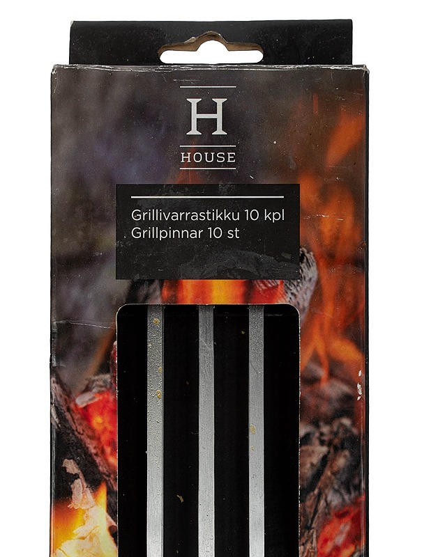 HOUSE grillivarrastikku, 10 kpl - Muut astiat - 10105433642 - 1