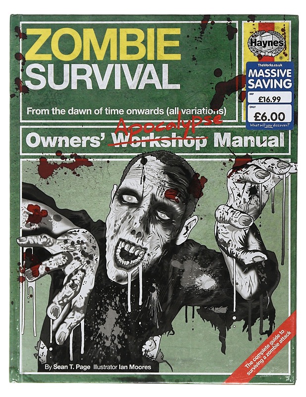Zombie Survival Manual: From the dawn of time onwards (all variations) - Page, Sean T. - Fantasia- ja scifi - 10105433648 - 0