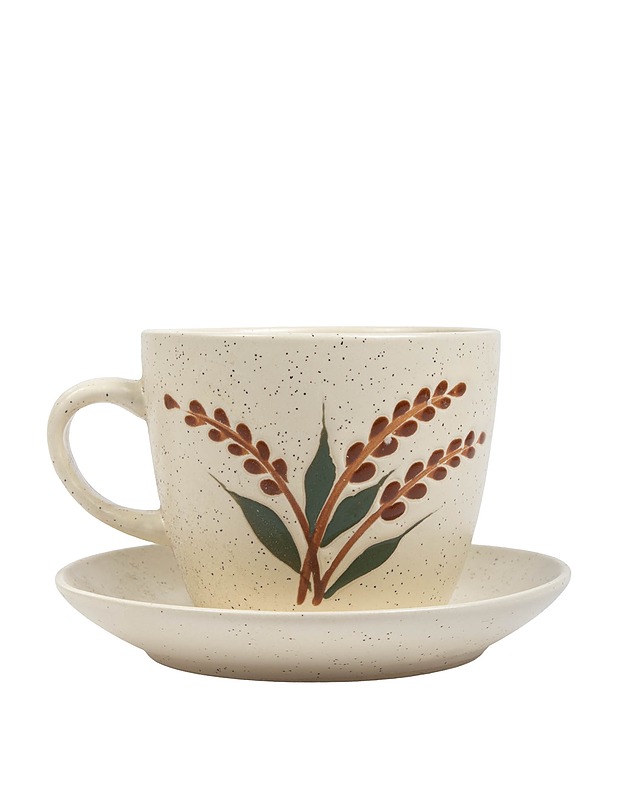 Kahviastiasto telineellä, 16 osaa - Mukit ja kahvikupit - 10105433650 - 2