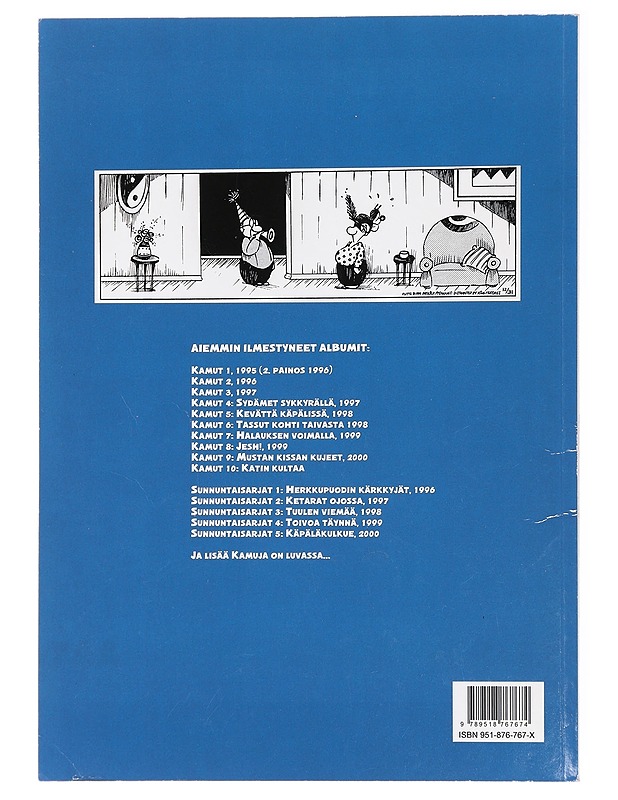 Kamut. [10]. Katin kultaa : sunnuntaisarjat - McDonnell, Patrick - Sarjakuvat - 10105433747 - 1