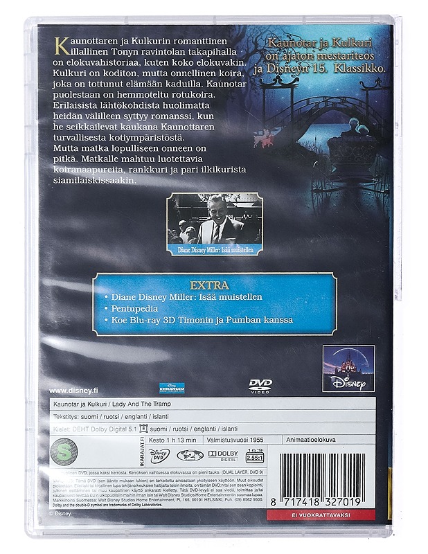 Kaunotar Ja kulkuri - DVD - DVD-elokuvat - 10105433749 - 1