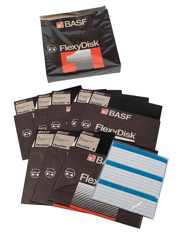 BASF FlexyDisk 1X Single Density levykkeet, 8 kpl - Muut sisustustavarat - 10105433851 - 0