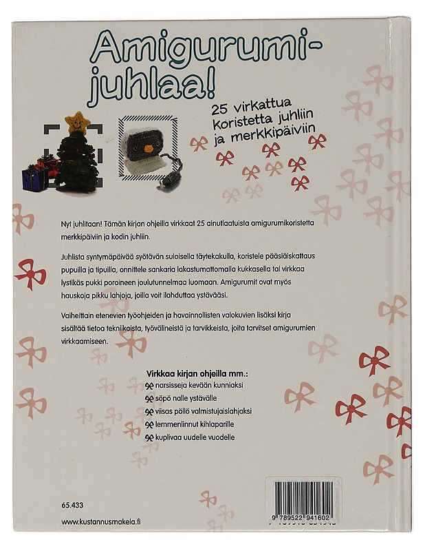 Amigurumijuhlaa! : 25 virkattua koristetta juhliin ja merkkipäiviin - Obaachan, Annie - Käsityökirjat - 10105433874 - 1