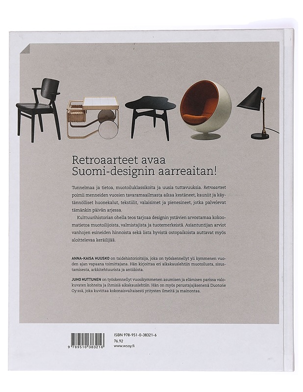 Retroaarteet - Huusko, Anna-Kaisa - Historiakirjat - 10105433903 - 1