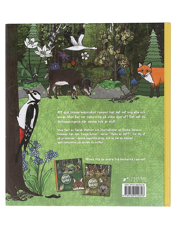 Vems rumpa? - Watson, Sarah - Lastenkirjat - 10105433929 - 1