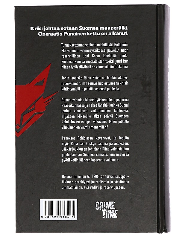 Operaatio Punainen kettu - Immonen, Helena - Jännitys ja dekkarit - 10105433954 - 1