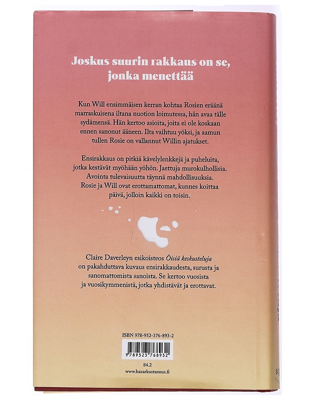 Öisiä keskusteluja - Daverley, Claire - Romaanit ja novellit - 10105433967 - 1