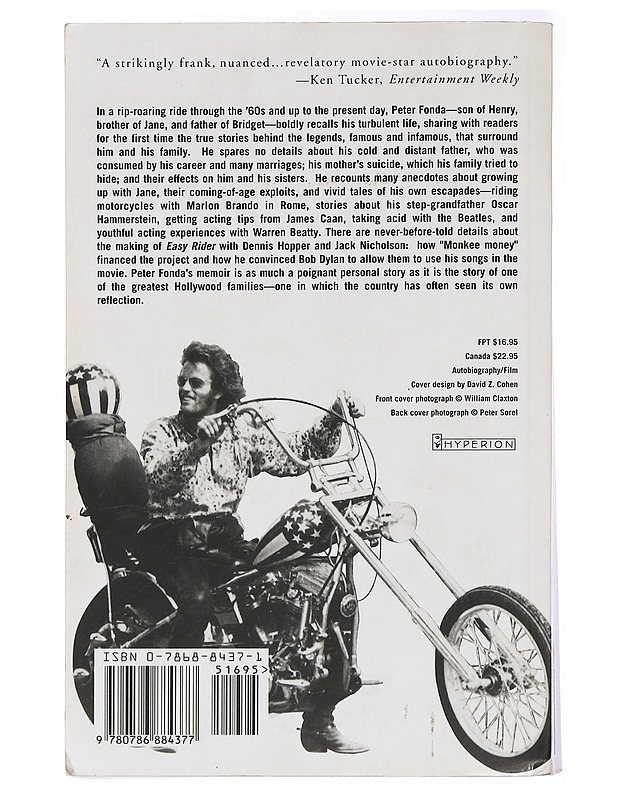 Don't tell dad: a memoir - Peter Fonda - Elämäkerrat ja muistelmat - 10105433977 - 1