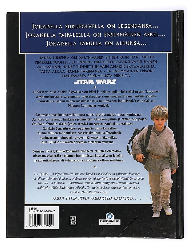Star wars episodi 1 : Pimeä uhka - Musiikki- ja elokuvakirjat - 10105434016 - 1