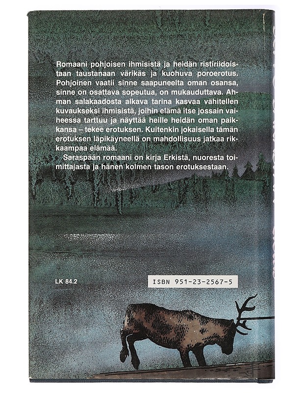 Erotus - Seppo Saraspää - Romaanit ja novellit - 10105434015 - 1