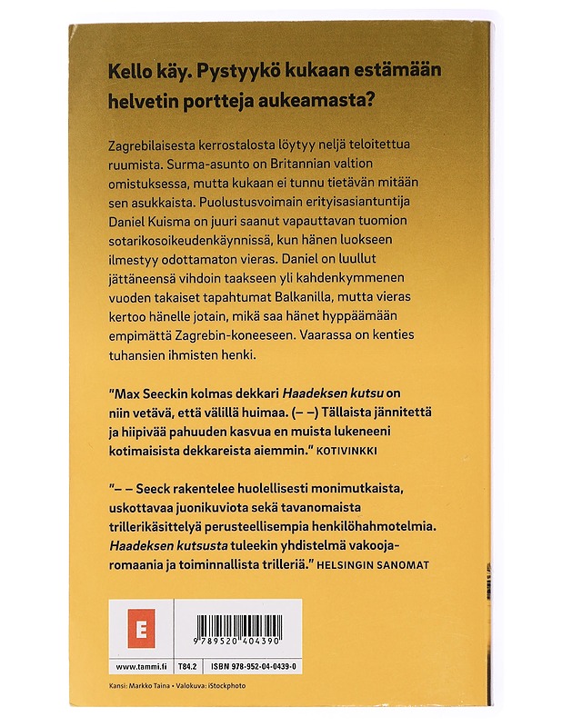 Haadeksen kutsu - Max Seeck - Jännitys ja dekkarit - 10105434051 - 1