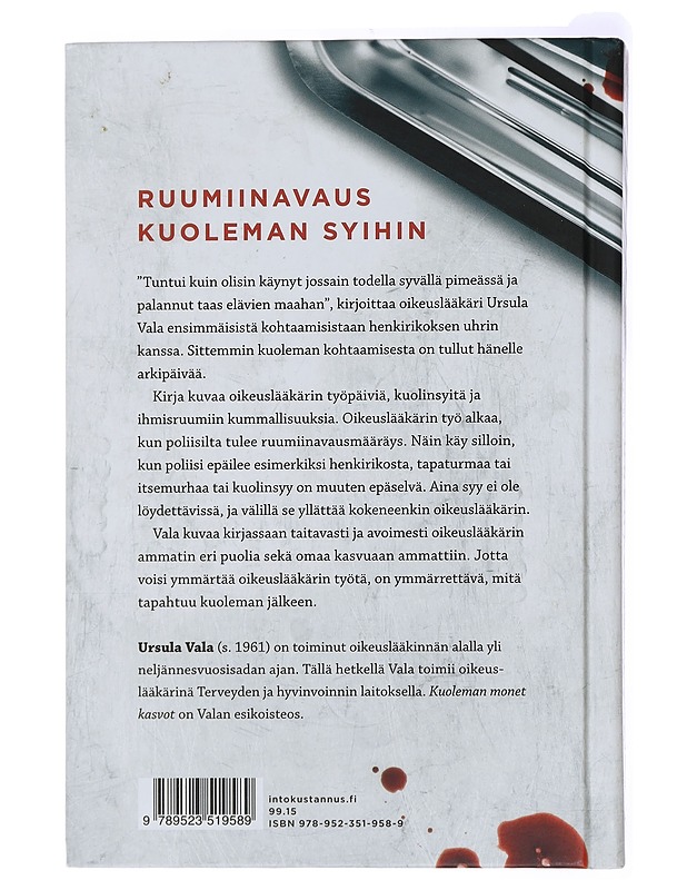 Kuoleman monet kasvot - Ursula Vala - Elämäkerrat ja muistelmat - 10105434073 - 1