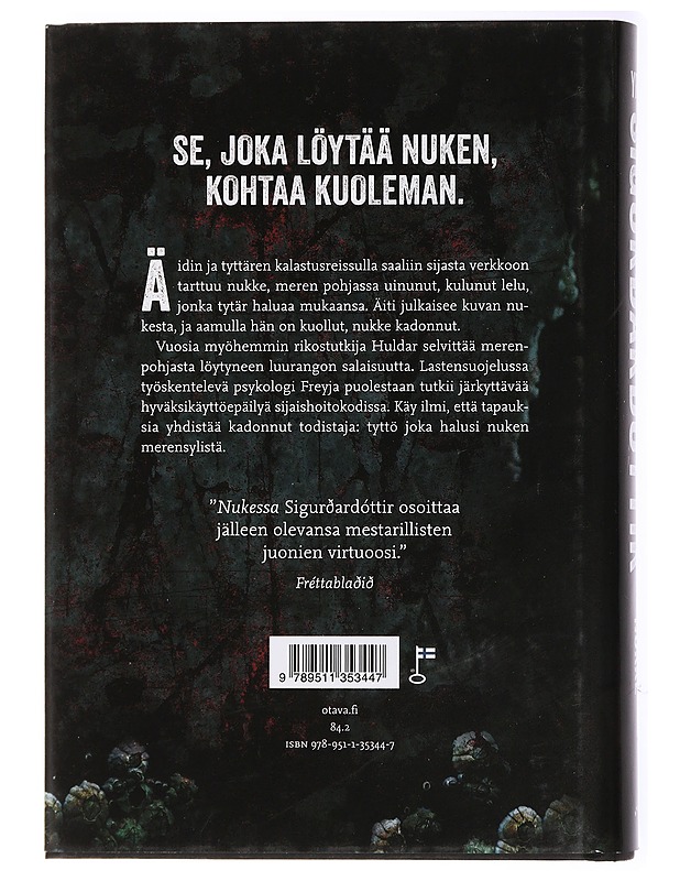 Nukke - Yrsa Sigurðardóttir - Jännitys ja dekkarit - 10105434094 - 1