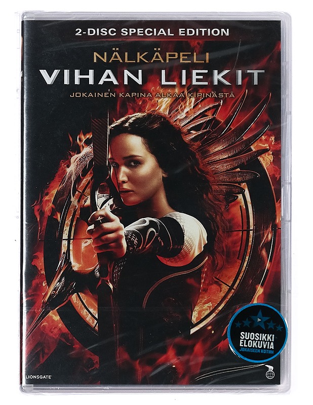 Nälkäpeli: vihan liekit - DVD - DVD-elokuvat - 10105434103 - 0