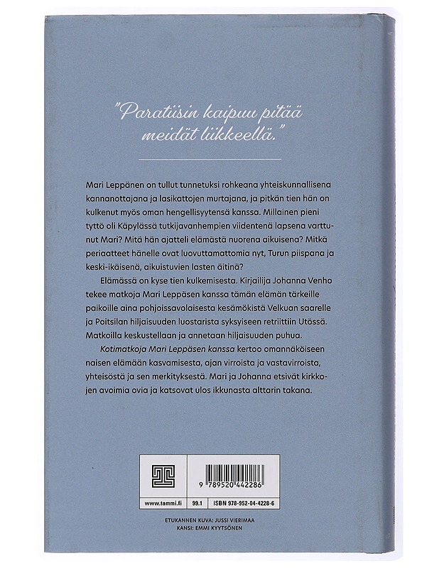 Kotimatkoja Mari Leppäsen kanssa - Johanna Venho - Elämäkerrat ja muistelmat - 10105434113 - 1