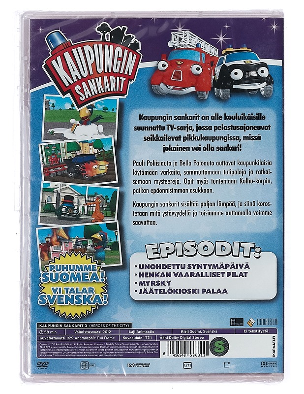 Kaupungin sankarit 3- DVD - DVD-elokuvat - 10105434125 - 1