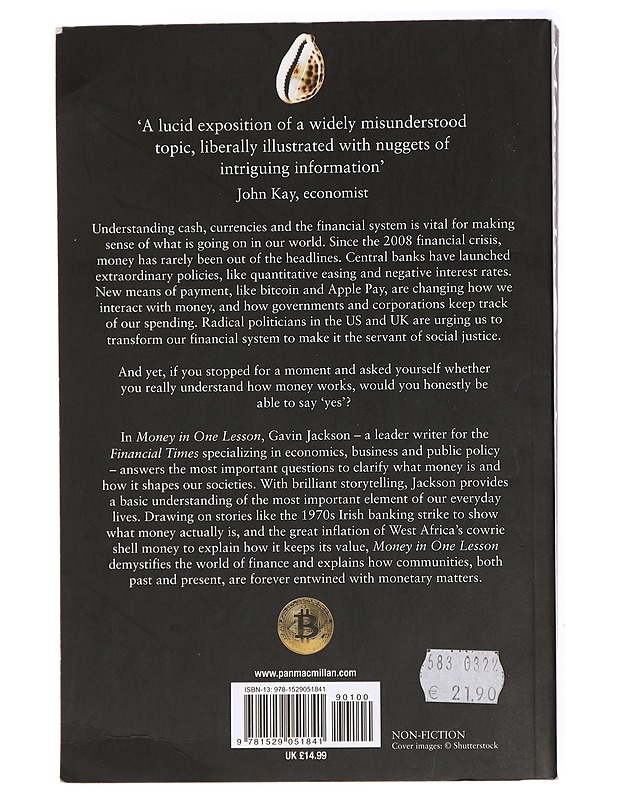 Money In One Lesson : How It Works and Why - Gavin Jackson - Tietokirjat ja oppaat - 10105434172 - 1