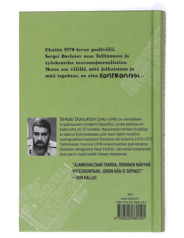 Kompromissi - Dovlatov, Sergei - Romaanit ja novellit - 10105434175 - 1