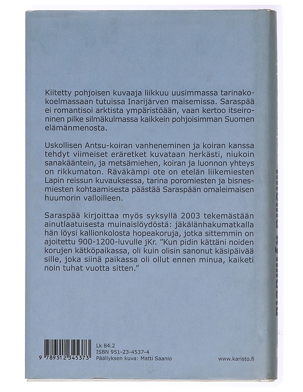 Miehiä kylmästä : tarinoita tunturin takaa - Seppo Saraspää - Romaanit ja novellit - 10105434181 - 1
