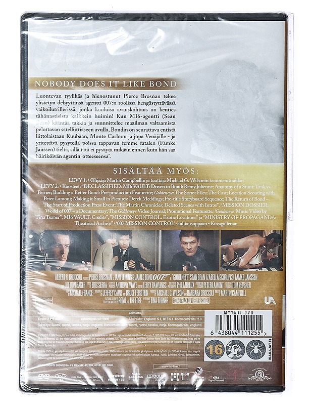 007 Ja Kultainen Silmä - DVD - DVD-elokuvat - 10105434218 - 1