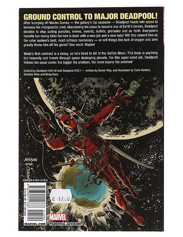 DEADPOOL : Space Oddity vol 7 - Sarjakuvat - 10105434255 - 1