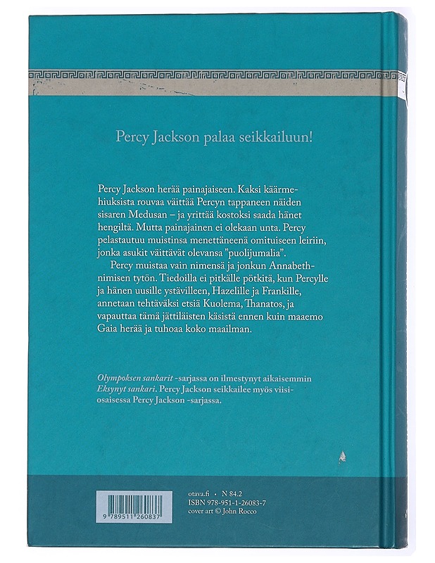 Merenjumalan poika - Riordan, Rick - Fantasia- ja scifi - 10105434271 - 1