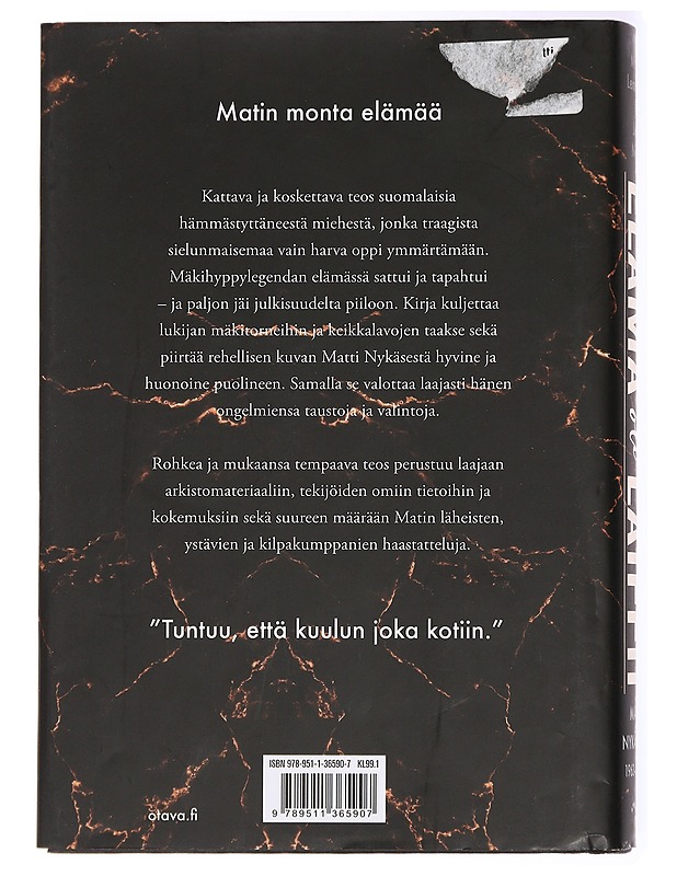 Elämä oli laiffii : Matti Nykänen 1963-2019 - Lempinen, Marko - Elämäkerrat ja muistelmat - 10105434270 - 1