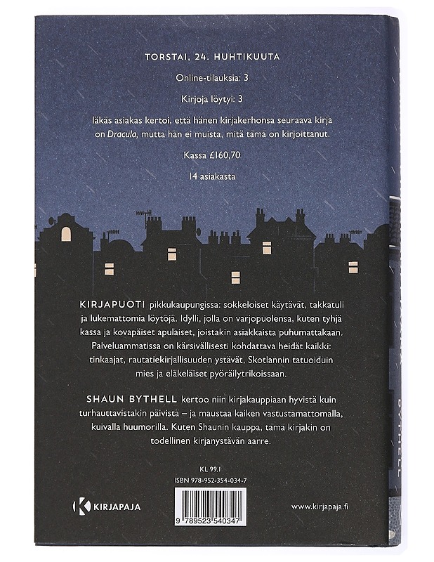 Elämäni kirjakauppiaana - Bythell, Shaun - Elämäkerrat ja muistelmat - 10105434298 - 1